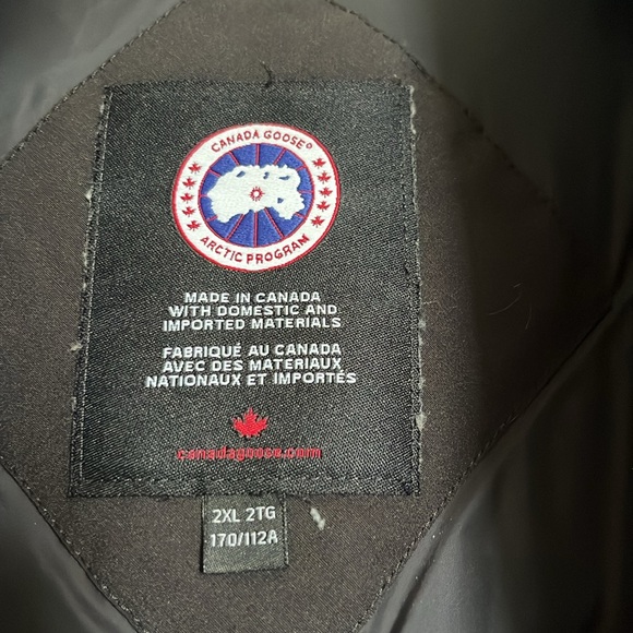 Canadian Goose 2XL 170/112A. Never worn.  No tags. Black. - Picture 4 of 10